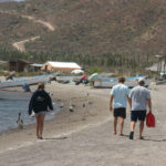 The beach at san evaristo