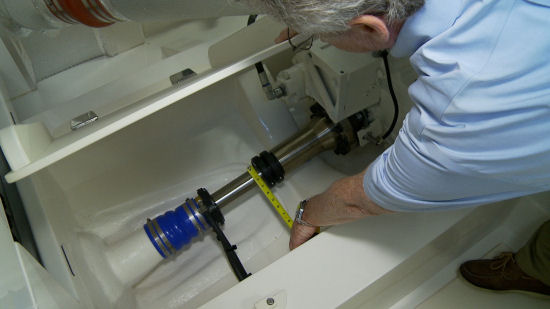 Maritimo M58 prop shafts