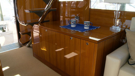 Maritimo M58 teak credenza